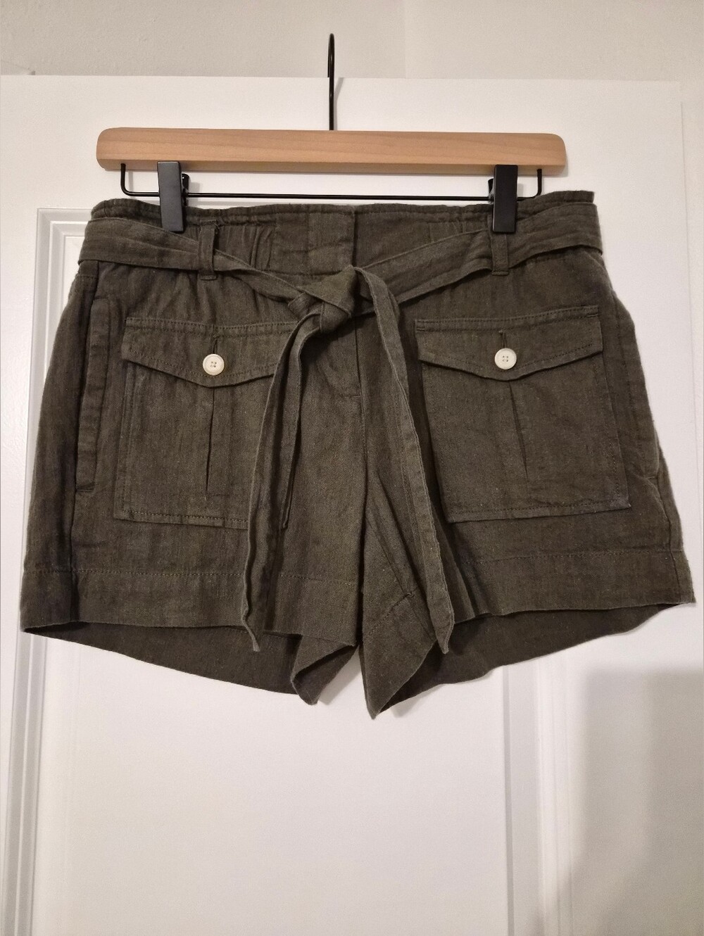 Ann Taylor Loft Olive Green Shorts - Picture 1 of 5